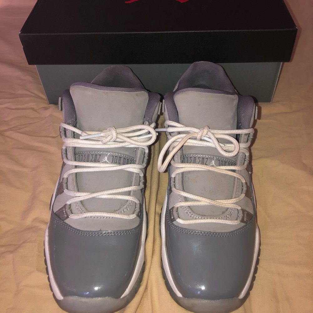 AIR JORDAN 11 RETRO LOW BG (GS) "COOL GREY"